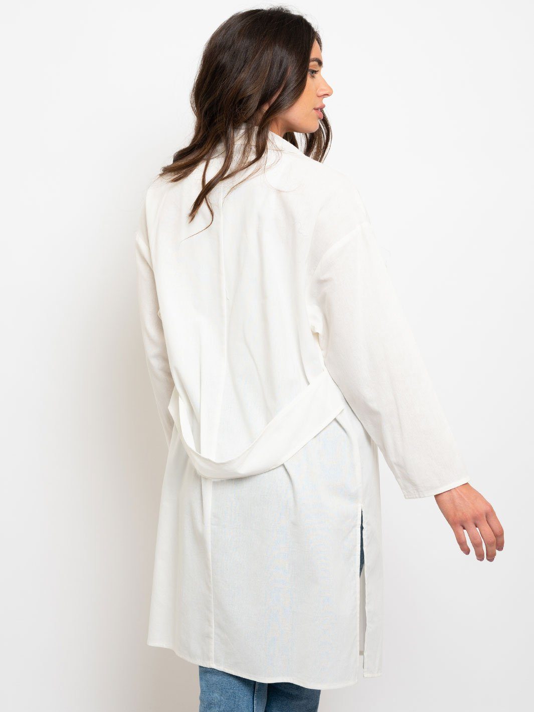WOMEN'S LONG BASIC CARDIGAN