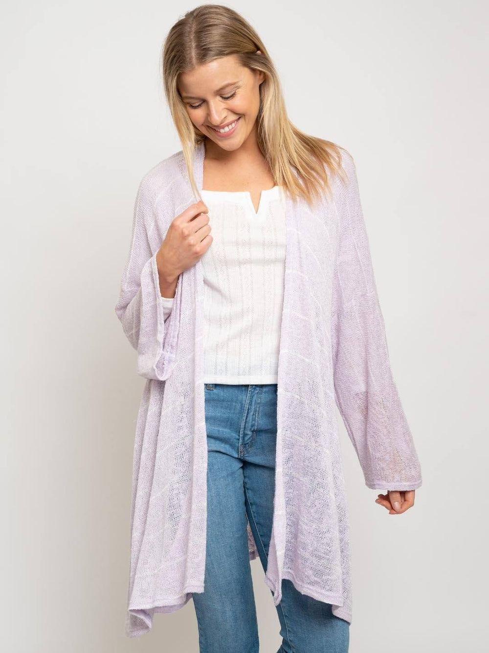 WOMEN'S LONG SLEEVE CARDIGAN