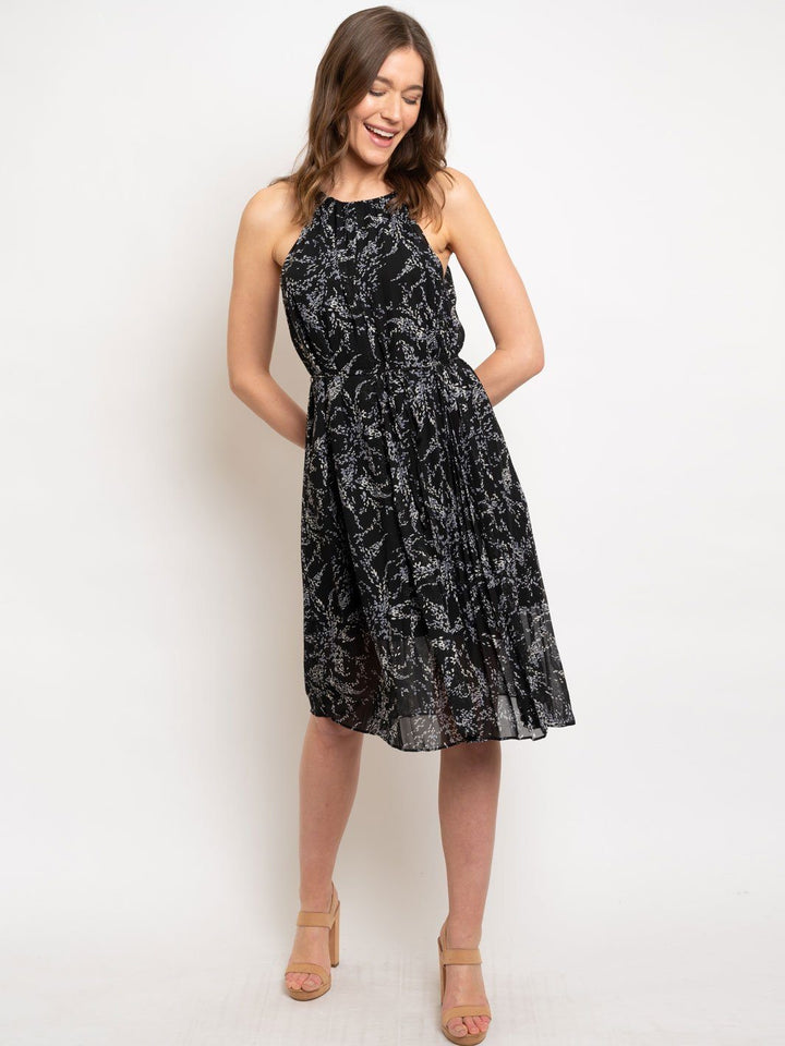 WOMEN'S FLORAL MIDI DRESS