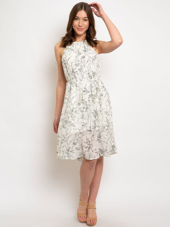 WOMEN'S FLORAL MIDI DRESS
