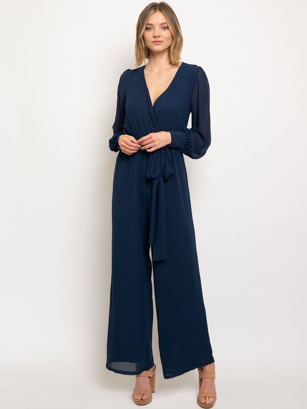 WOMEN'S LONG SLEEVE JUMPSUIT