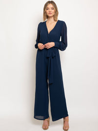 WOMEN'S LONG SLEEVE JUMPSUIT