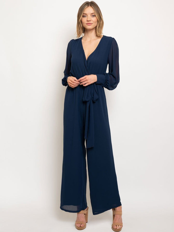 WOMEN'S LONG SLEEVE JUMPSUIT