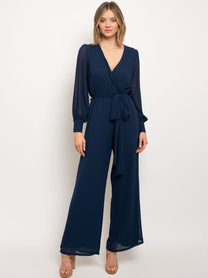 WOMEN'S LONG SLEEVE JUMPSUIT