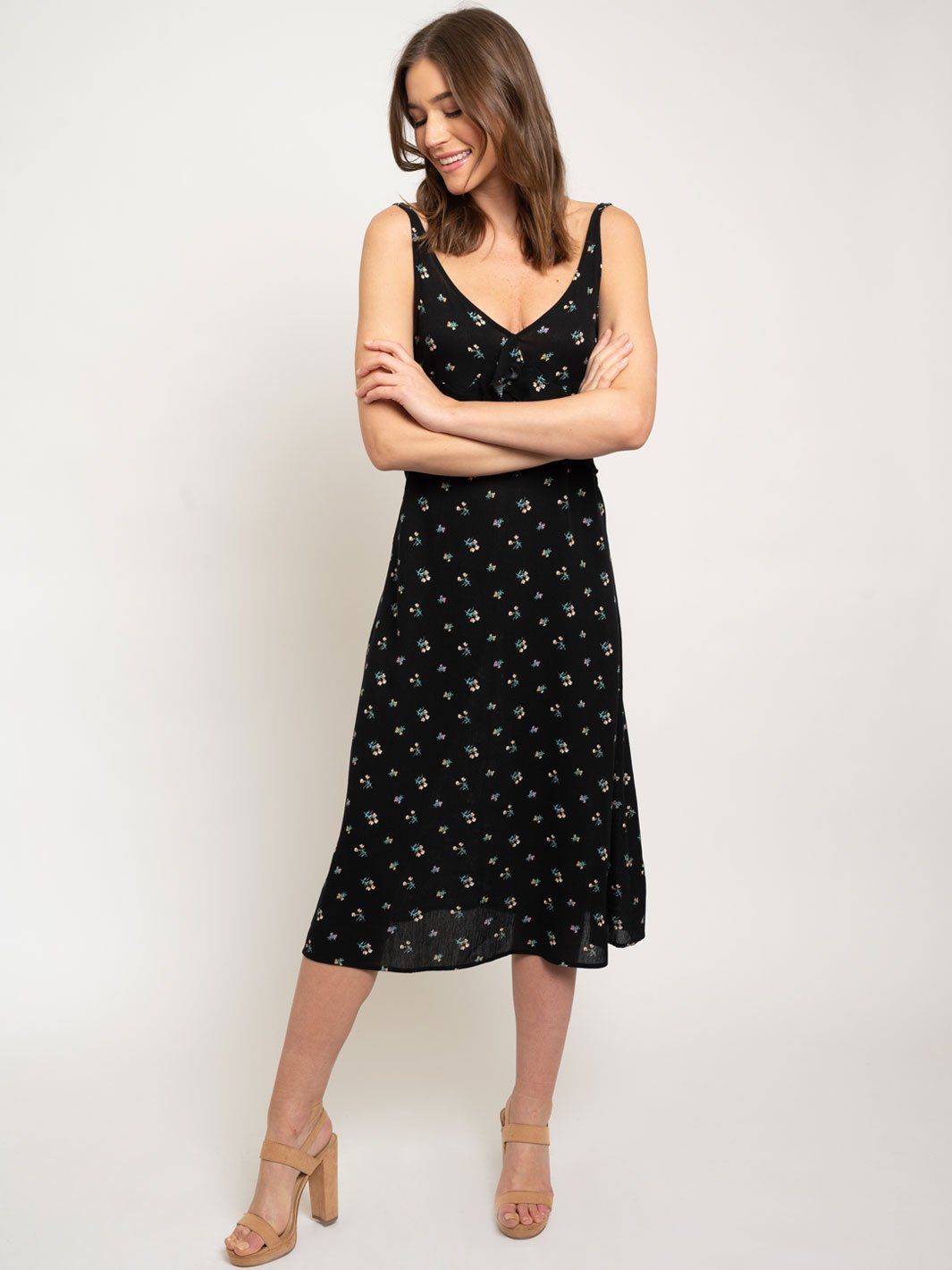 WOMEN'S MAXI FLORAL DRESS