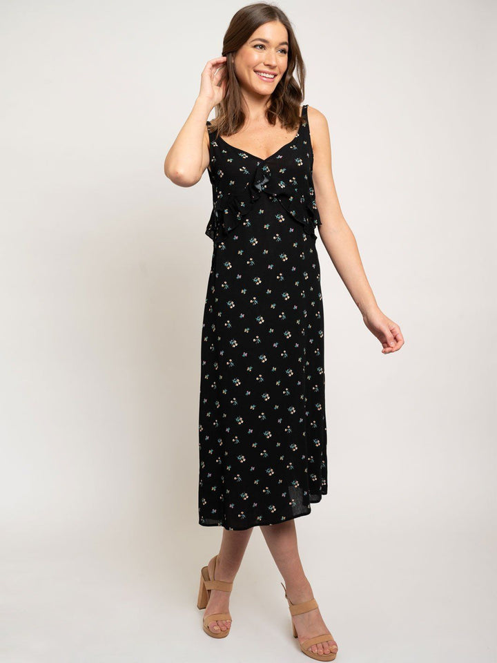 WOMEN'S MAXI FLORAL DRESS
