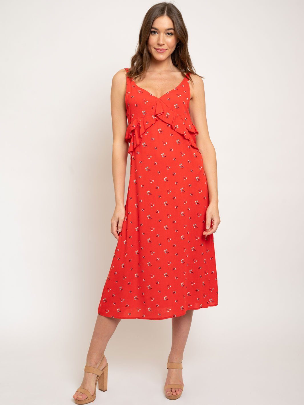WOMEN'S MAXI FLORAL DRESS