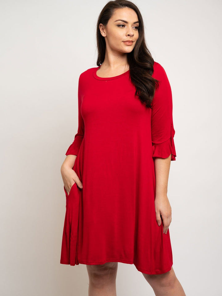 PLUS SIZE TUNIC DRESS