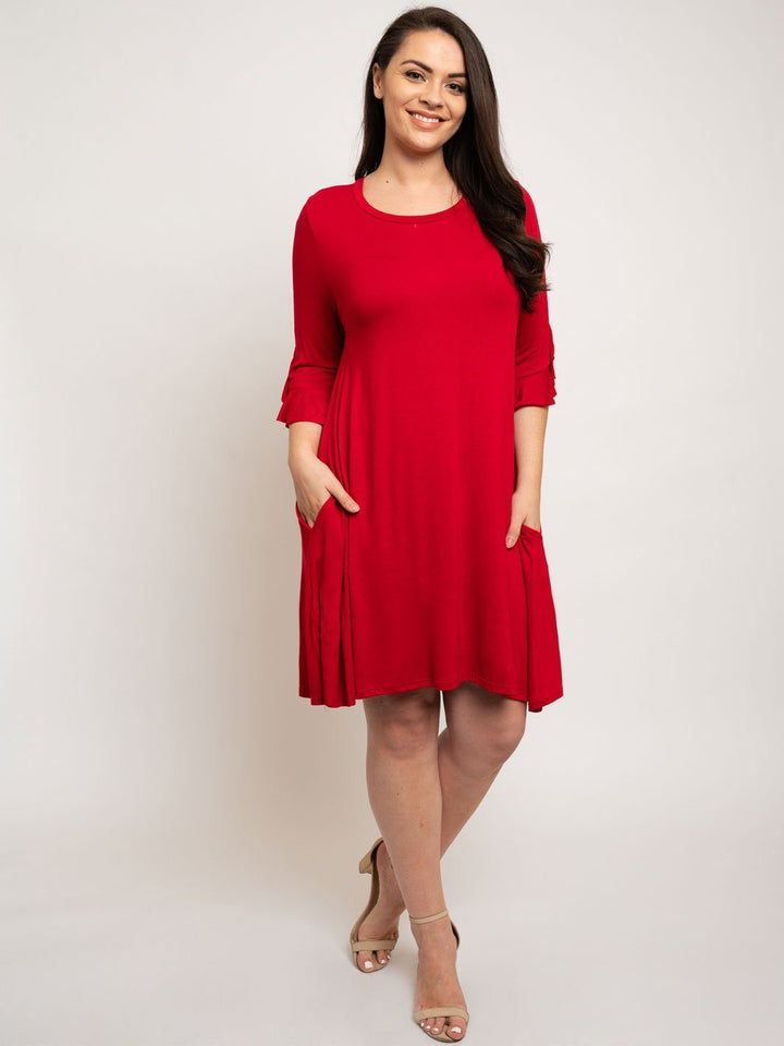 PLUS SIZE TUNIC DRESS