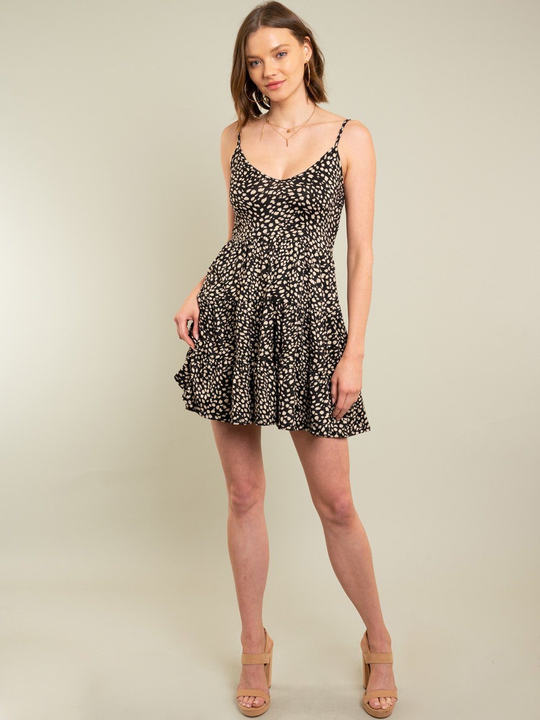 WOMEN'S ANIMAL PRINT DRESS