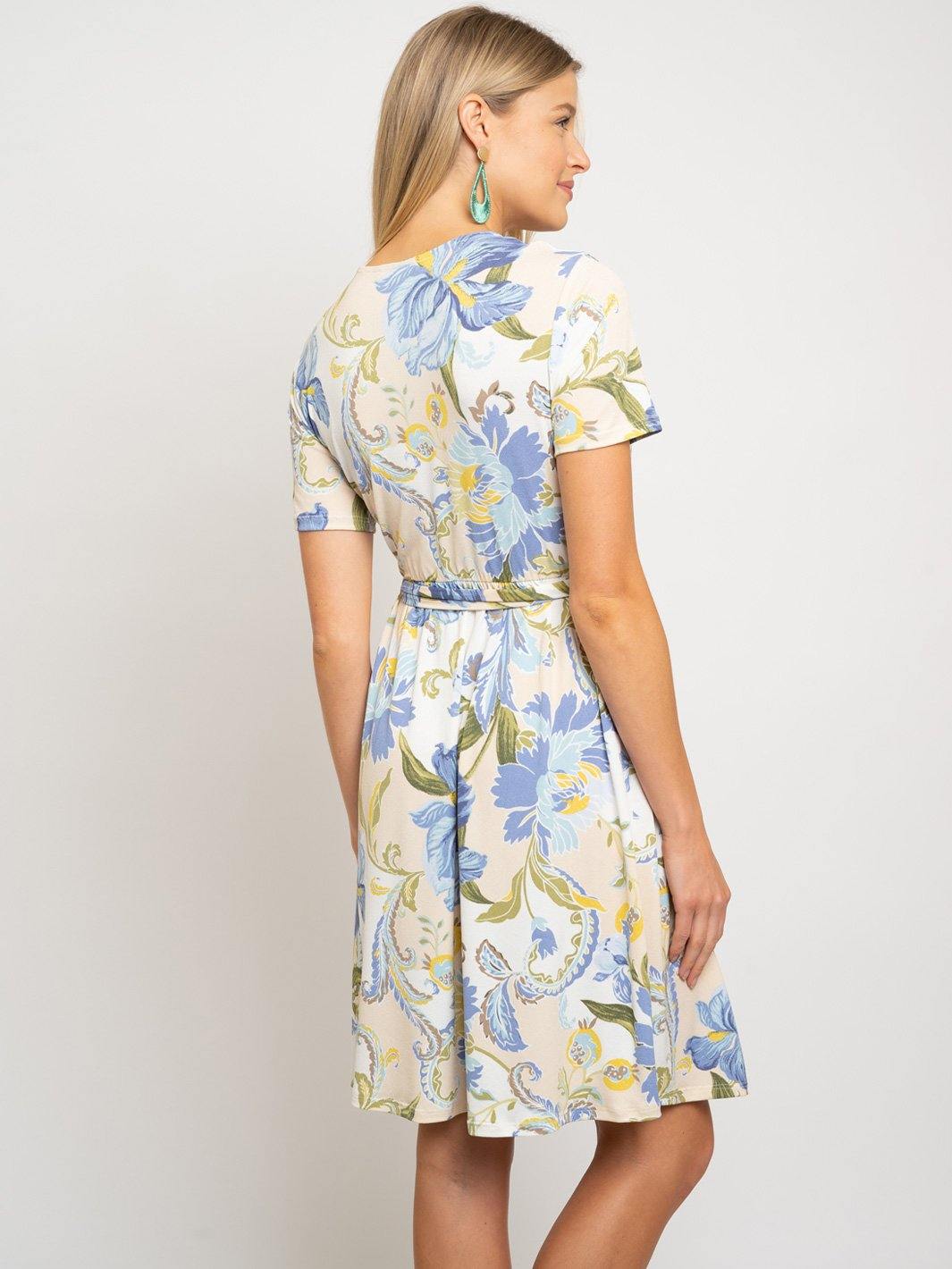 WOMEN'S FLORAL MIDI DRESS