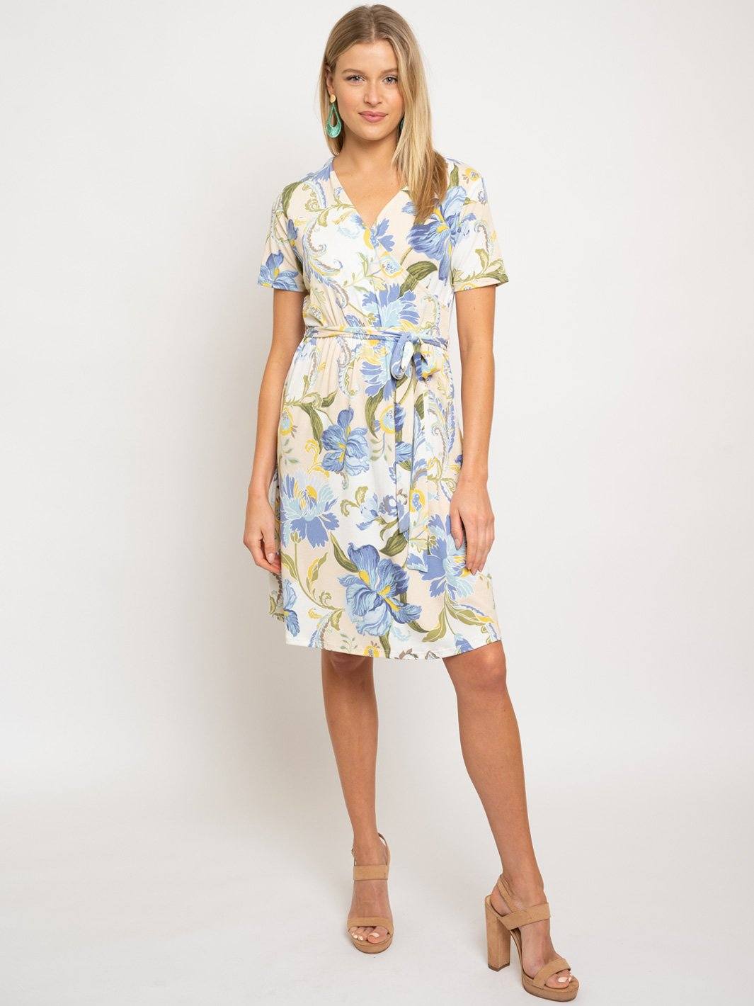 WOMEN'S FLORAL MIDI DRESS