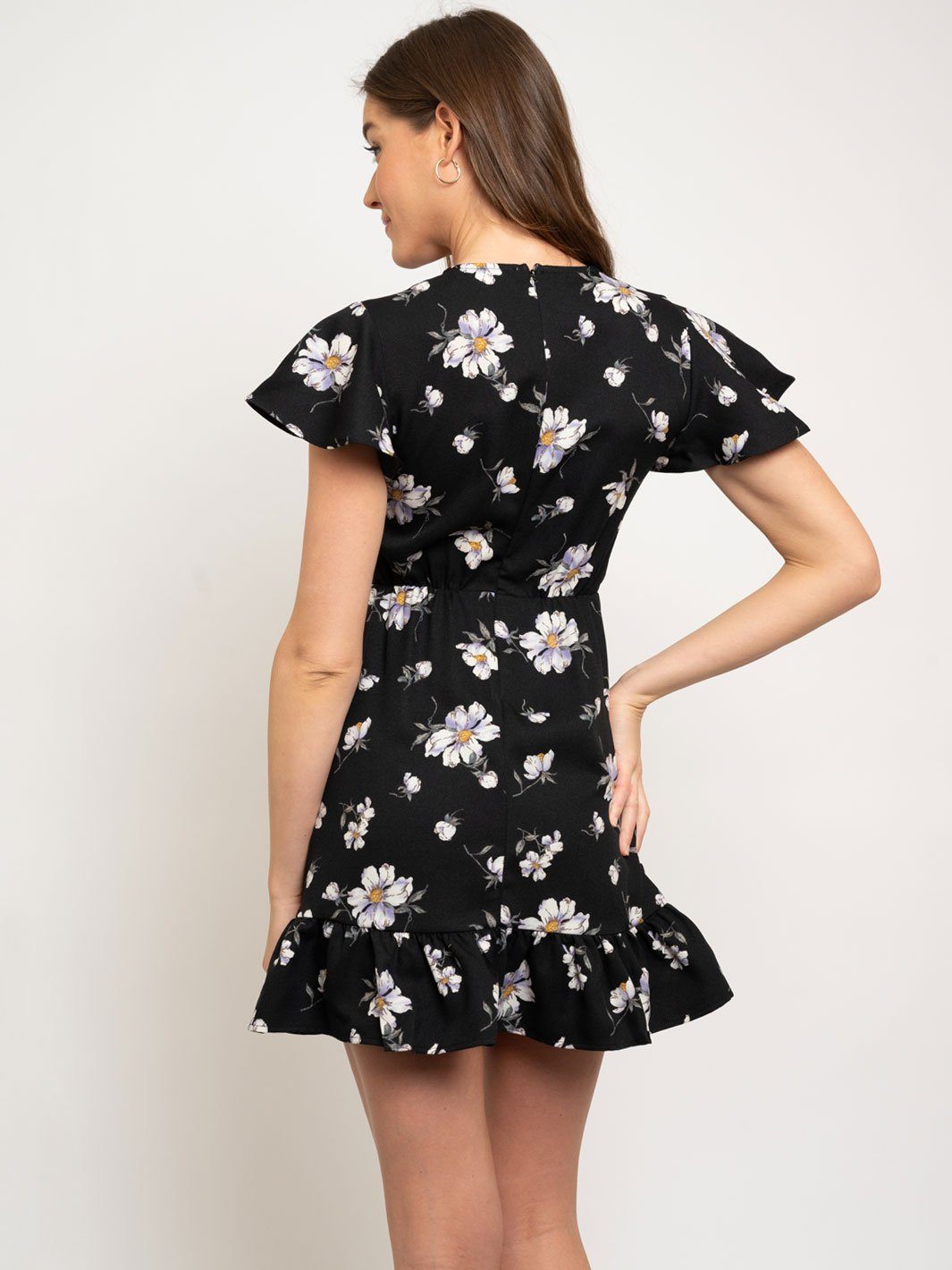 WOMEN'S FLORAL MINI DRESS
