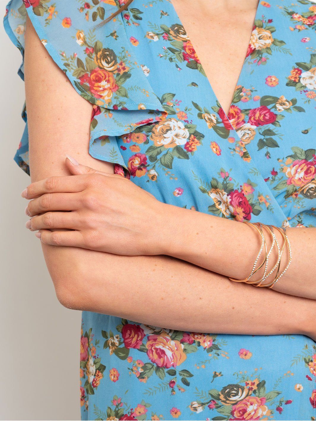 Cuff Rhinestone Bracelet