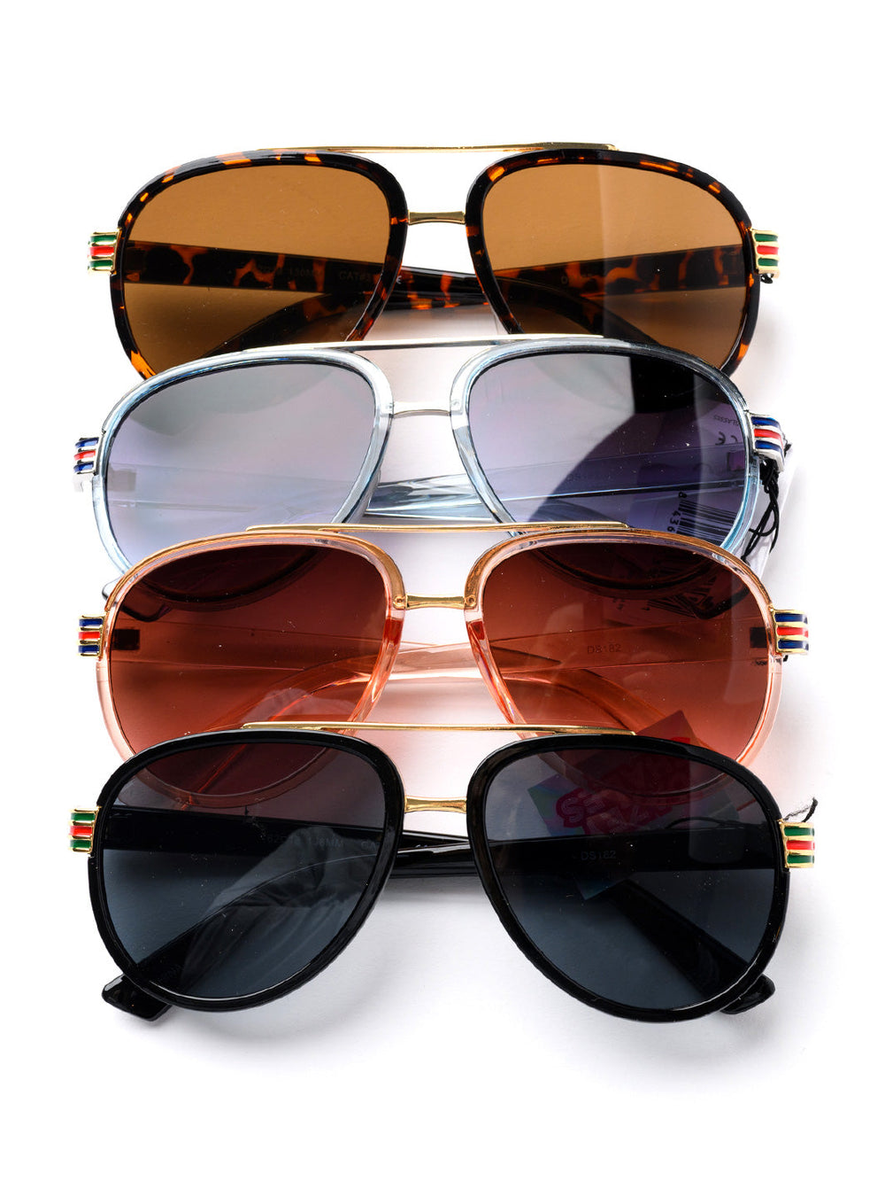 WOMEN'S DAZEY SHADES FASHION EYEWEAR ASSORTED COLORS SUNGLASSES