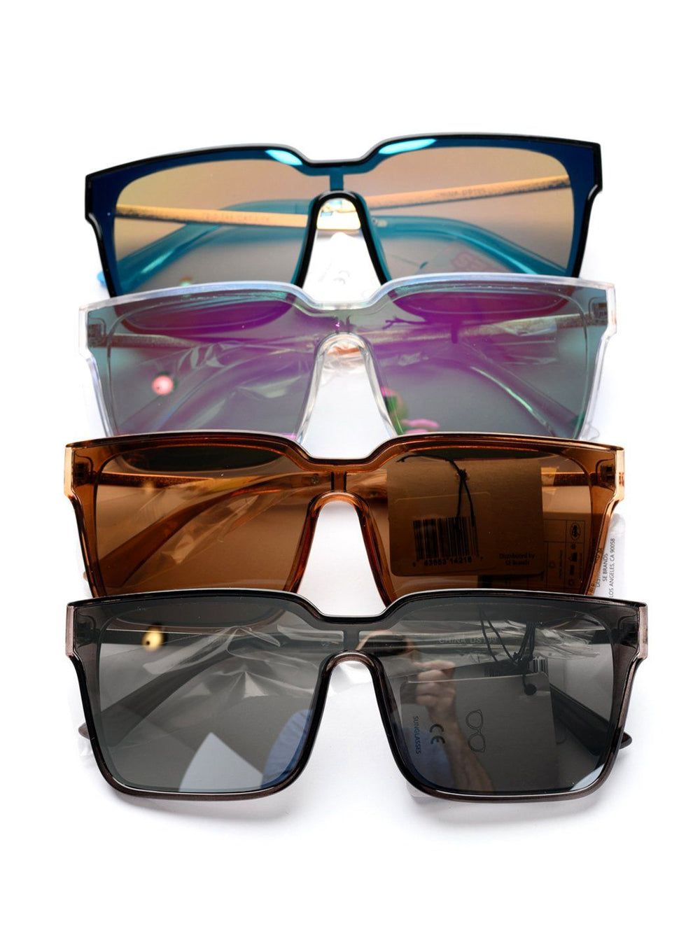 WOMEN'S DAZEY SHADES FASHION EYEWEAR ASSORTED COLORS SUNGLASSES