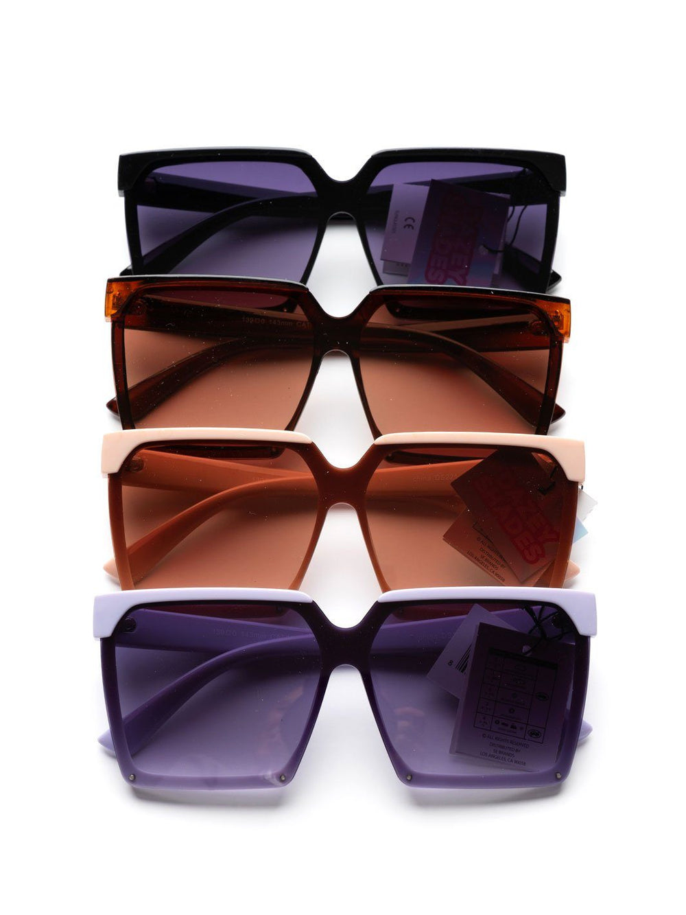 WOMEN'S DAZEY SHADES FASHION EYEWEAR ASSORTED COLORS SUNGLASSES