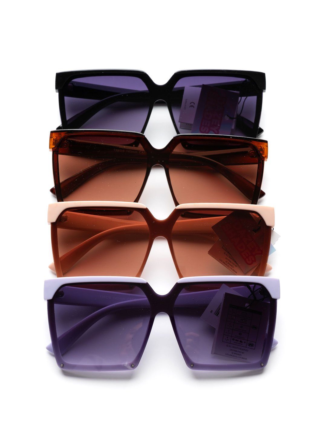 WOMEN'S DAZEY SHADES FASHION EYEWEAR ASSORTED COLORS SUNGLASSES