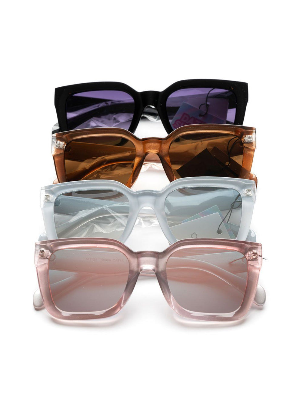 WOMEN'S DAZEY SHADES FASHION EYEWEAR ASSORTED COLORS SUNGLASSES