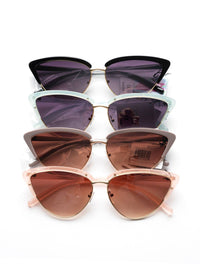 WOMEN'S DAZEY SHADES FASHION EYEWEAR ASSORTED COLORS SUNGLASSES