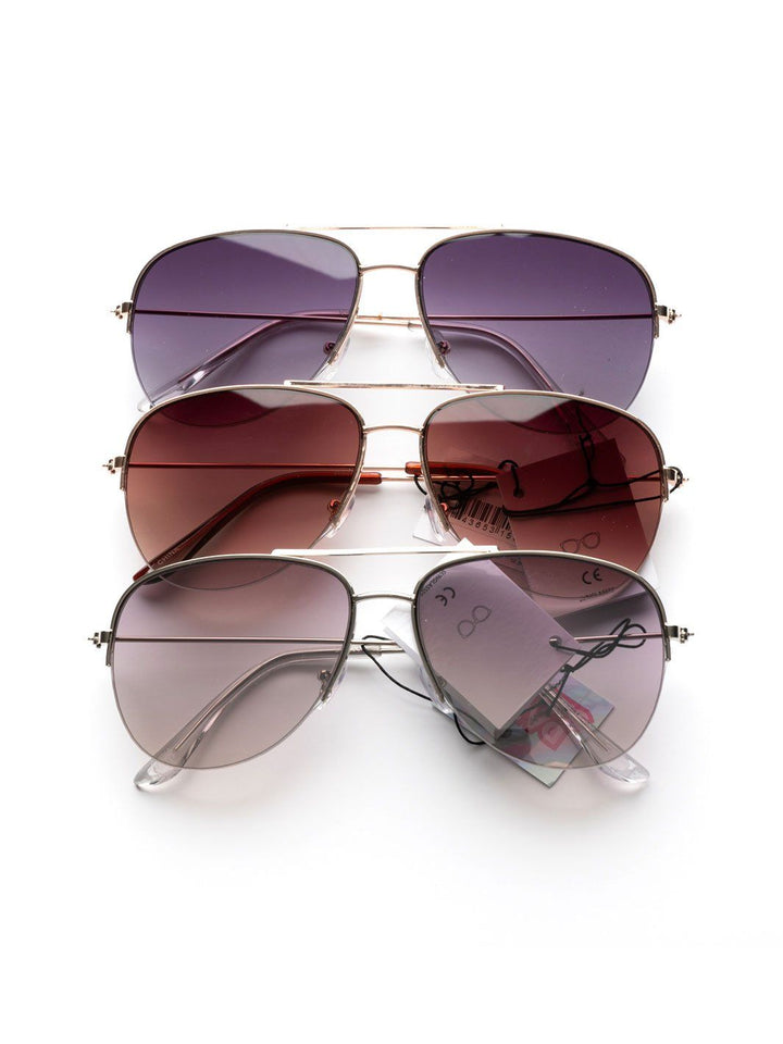 WOMEN'S DAZEY SHADES FASHION EYEWEAR ASSORTED COLORS SUNGLASSES
