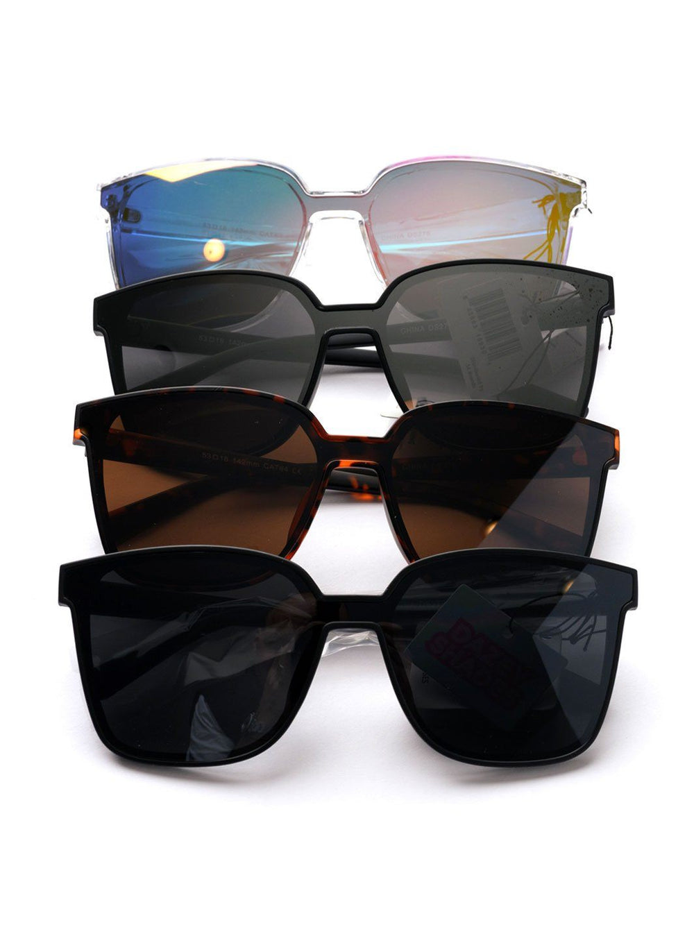 WOMEN'S DAZEY SHADES FASHION EYEWEAR ASSORTED COLORS SUNGLASSES