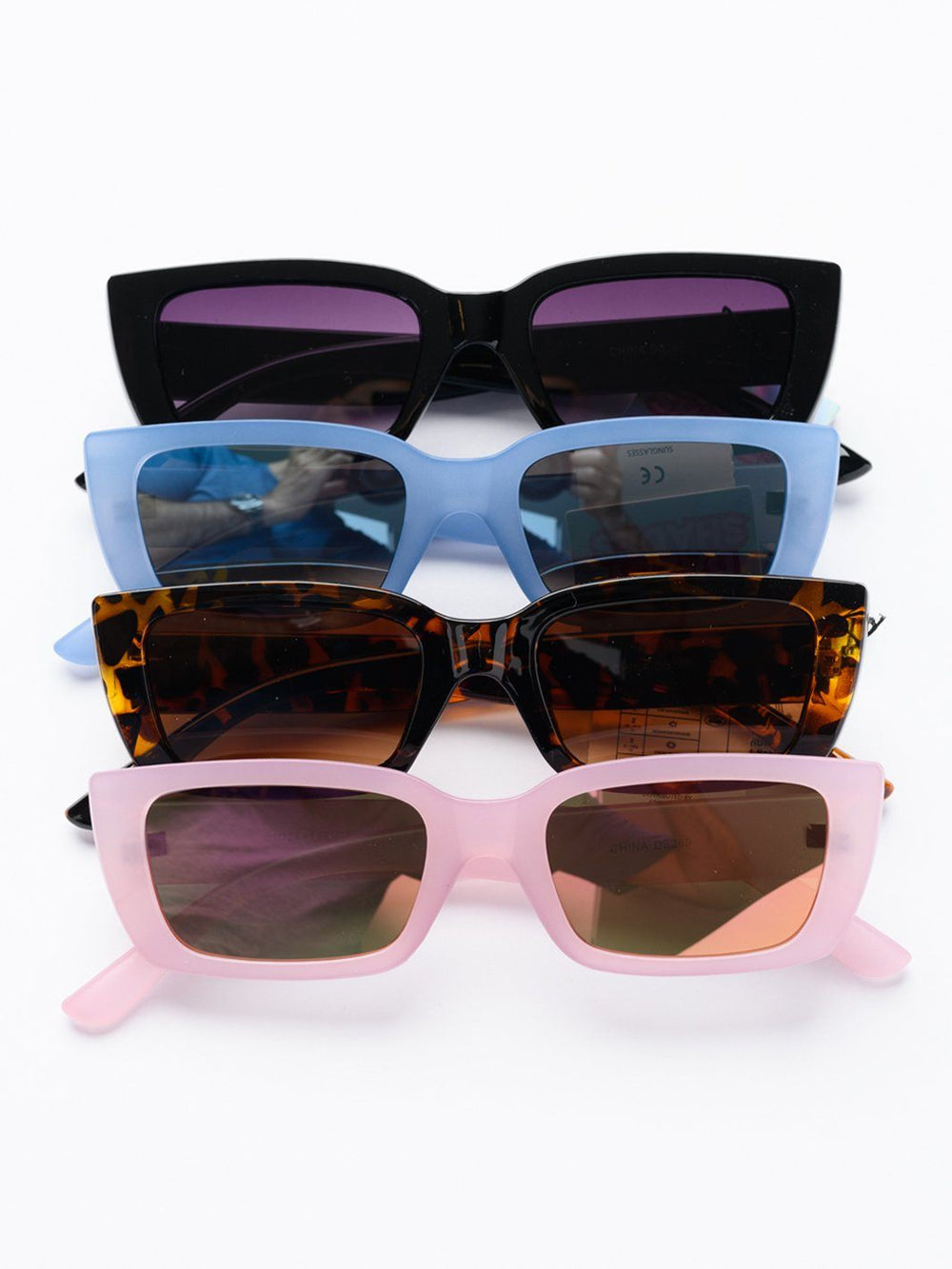 WOMEN'S DAZEY SHADES FASHION EYEWEAR ASSORTED COLORS SUNGLASSES