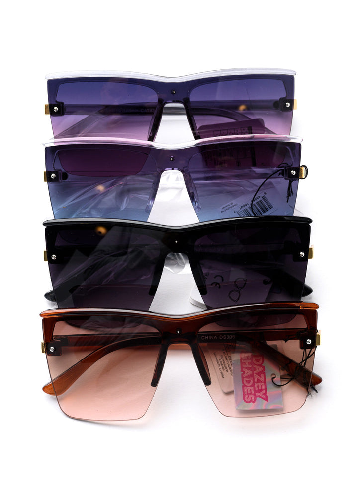 WOMEN'S DAZEY SHADES FASHION EYEWEAR ASSORTED COLORS SUNGLASSES