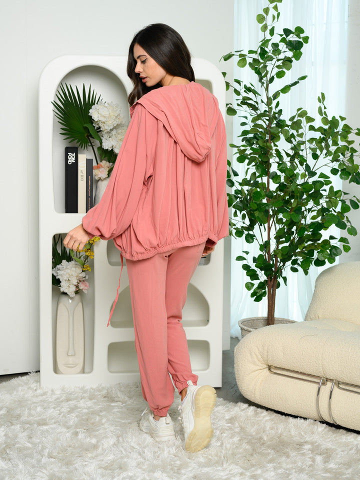 WOMEN'S LOUNGE WEAR POCKETS PANTS