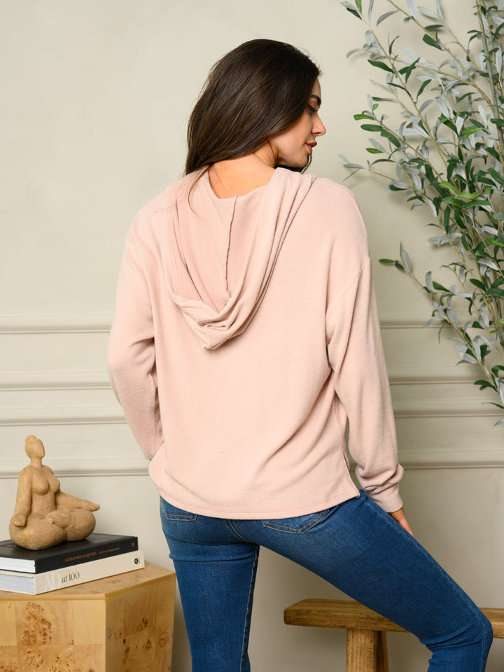 WOMEN'S GRAPHIC LONG SLEEVE HOODIE SWEATSHIRT