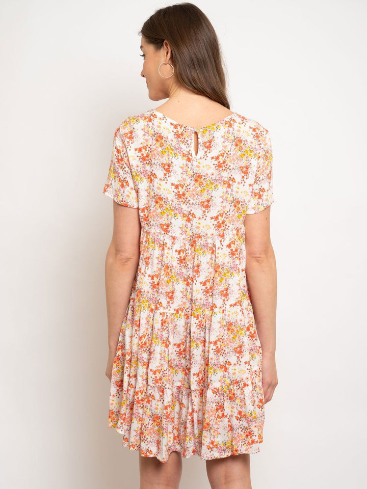 WOMEN'S FLORAL TUNIC DRESS
