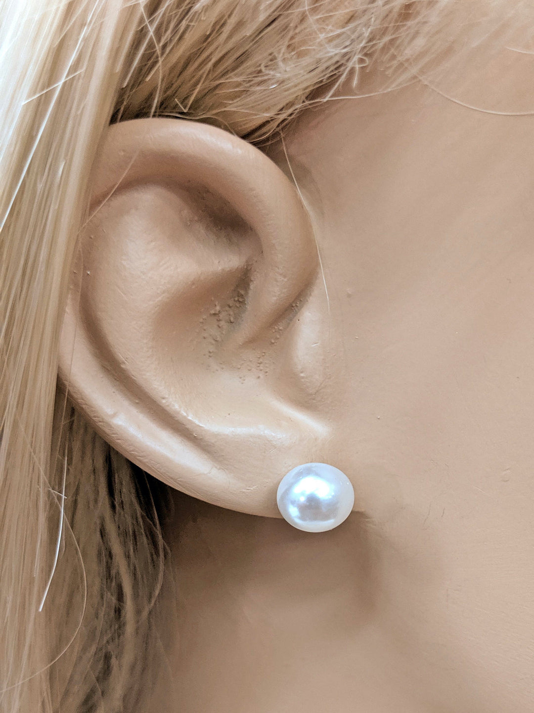 3-Pair Pearl Earrings Set