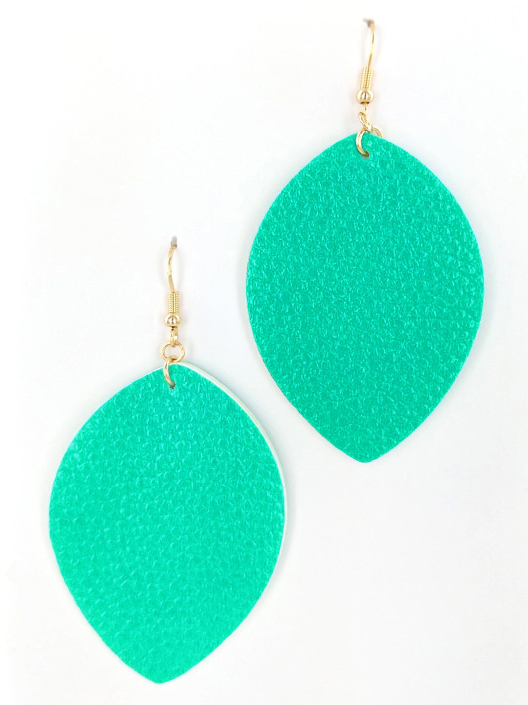 Leather Teardrop Fashion Earrings