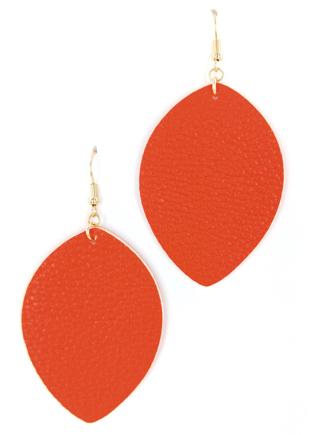 Leather Teardrop Fashion Earrings