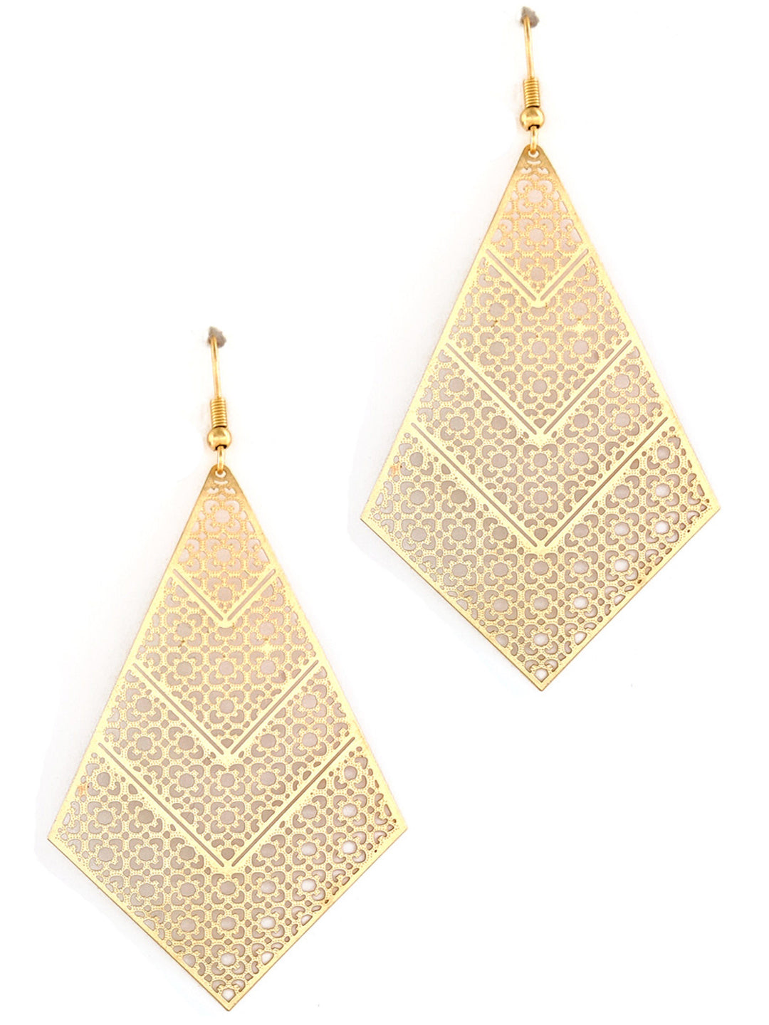 Triangle Drop Earrings