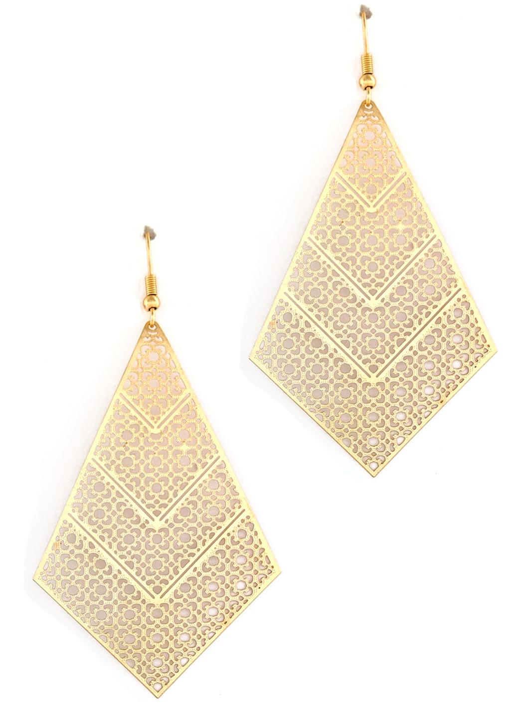 Triangle Drop Earrings