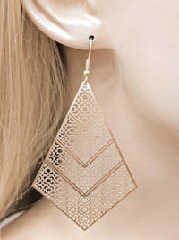 Triangle Drop Earrings