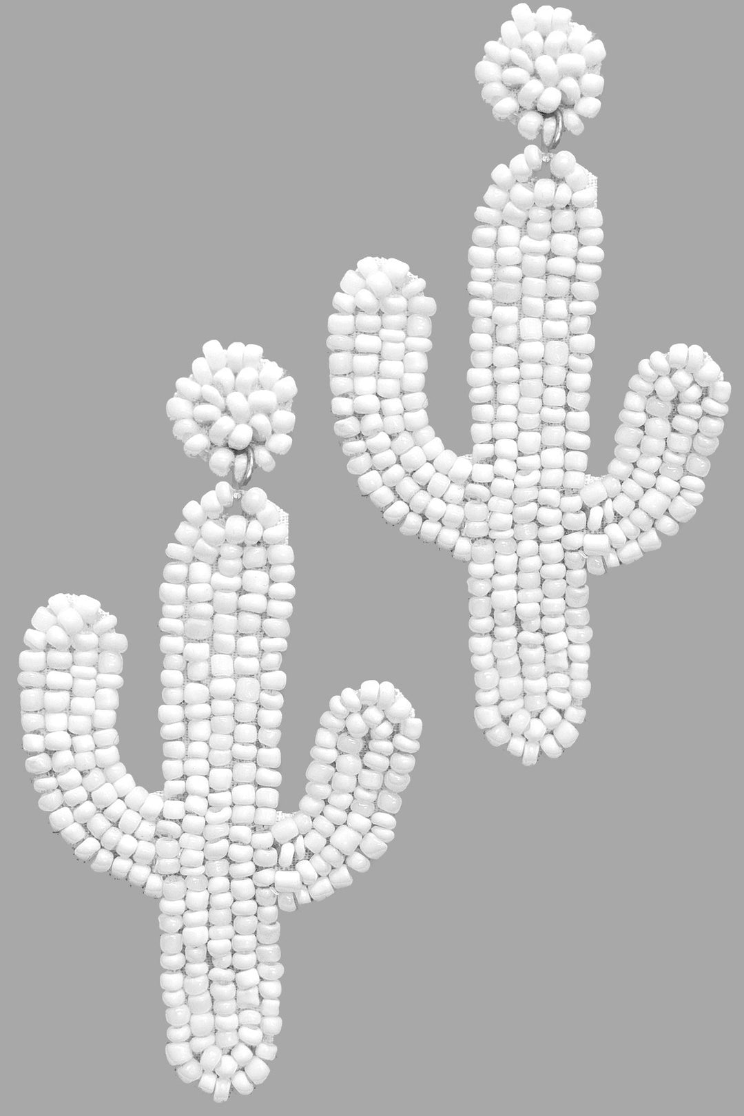 Cactus Beaded Earrings