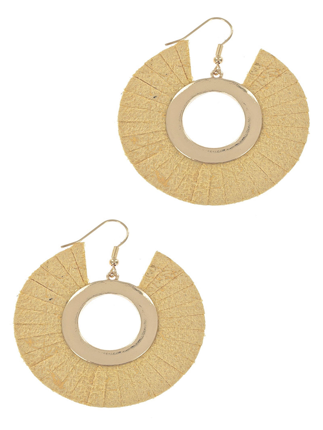 Vegan Leather Earring