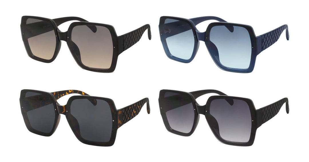 WOMEN'S ELLURE FASHION EYEWEAR ASSORTED COLORS SUNGLASSES