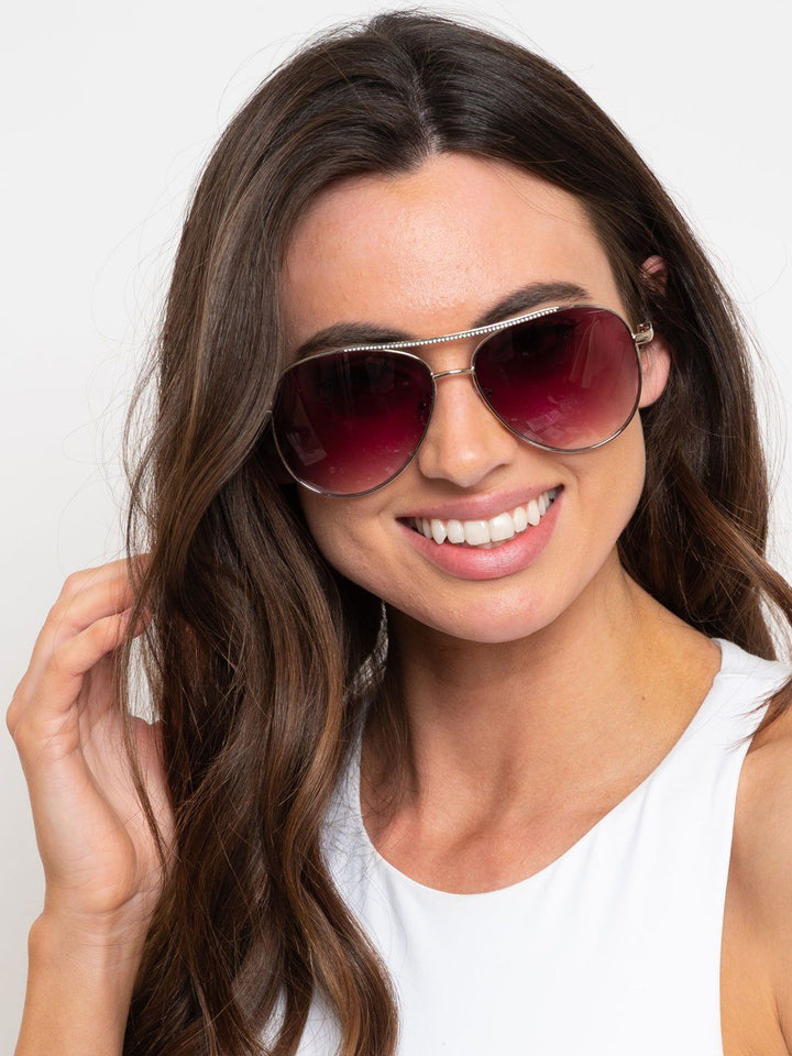 WOMEN'S FASHION EYEWEAR ASSORTED COLORS SUNGLASSES*