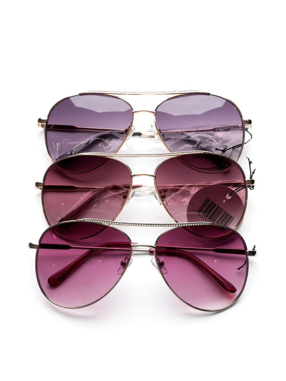 WOMEN'S FASHION EYEWEAR ASSORTED COLORS SUNGLASSES*