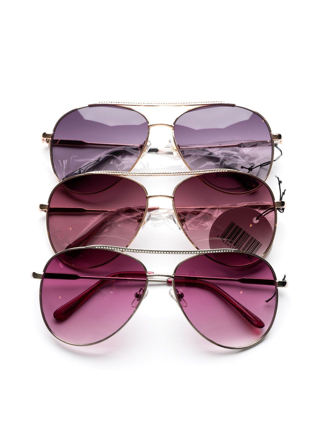 WOMEN'S FASHION EYEWEAR ASSORTED COLORS SUNGLASSES*