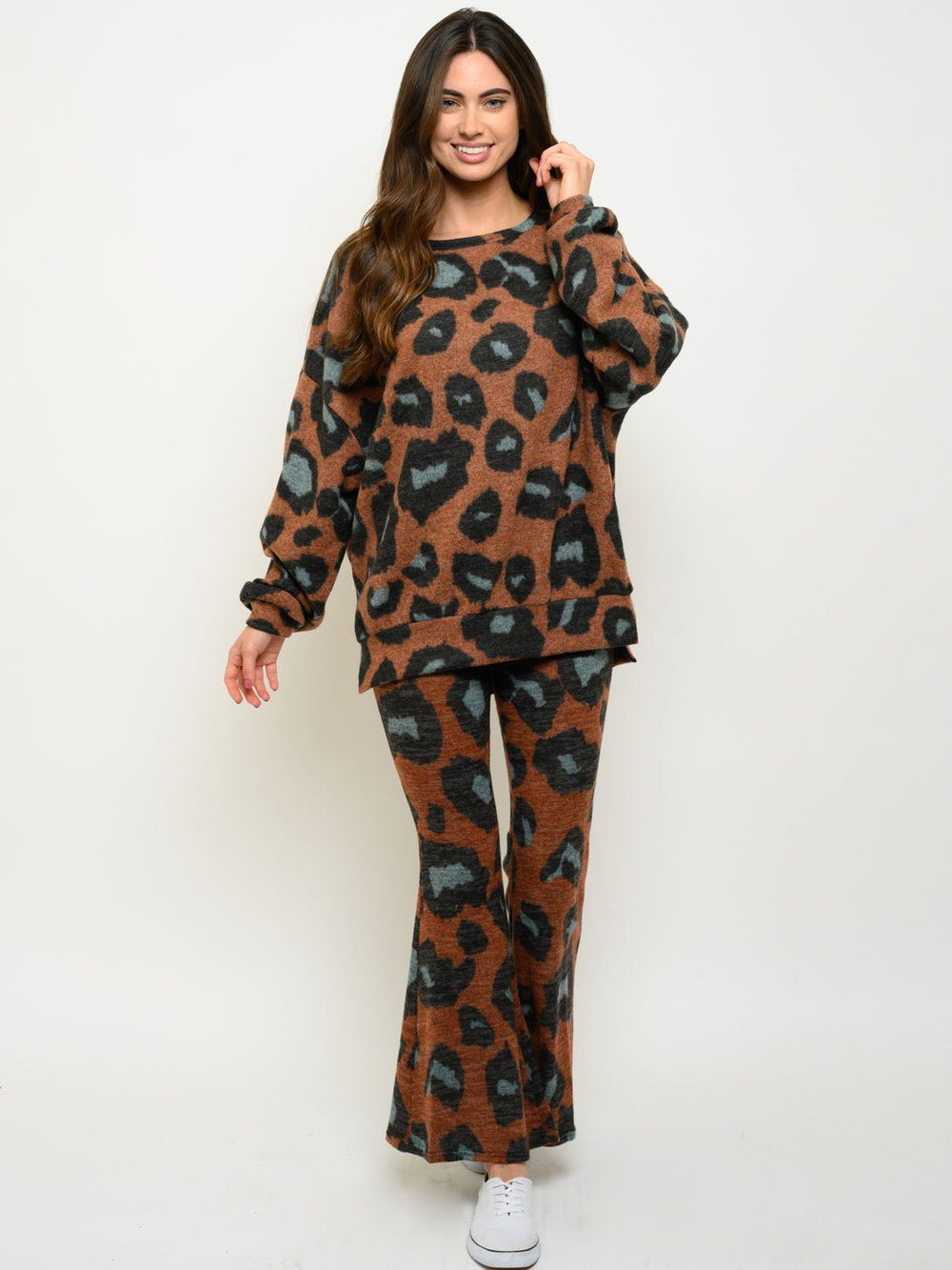 WOMEN'S 2PC. ANIMAL PRINT SET