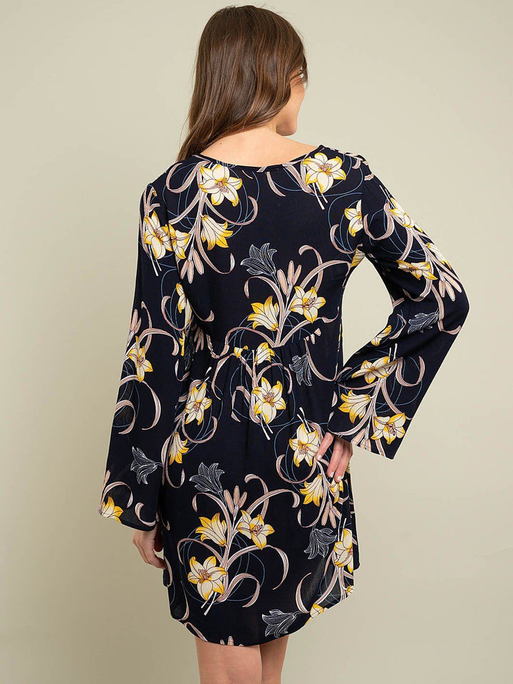 WOMEN'S MINI FLORAL DRESS