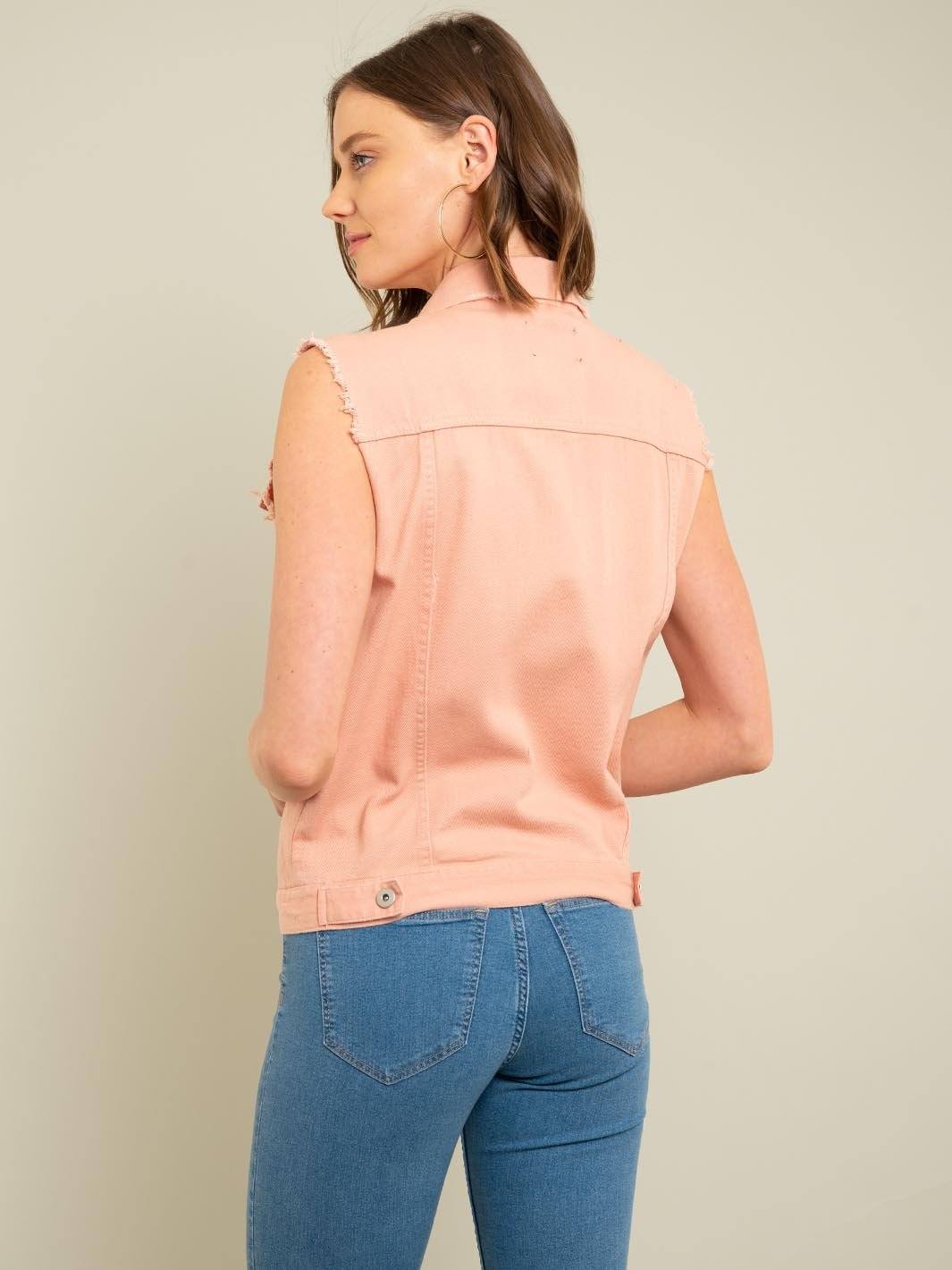 WOMEN'S PINK VEST
