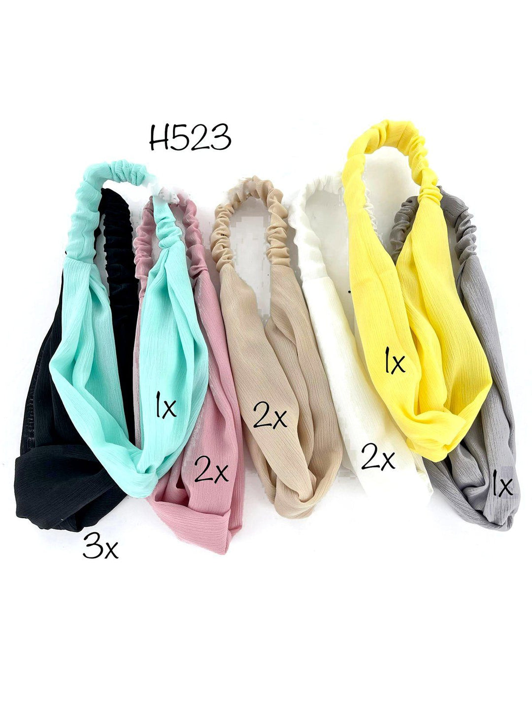 Multiple Color Pastel Headbands (Adjustable)