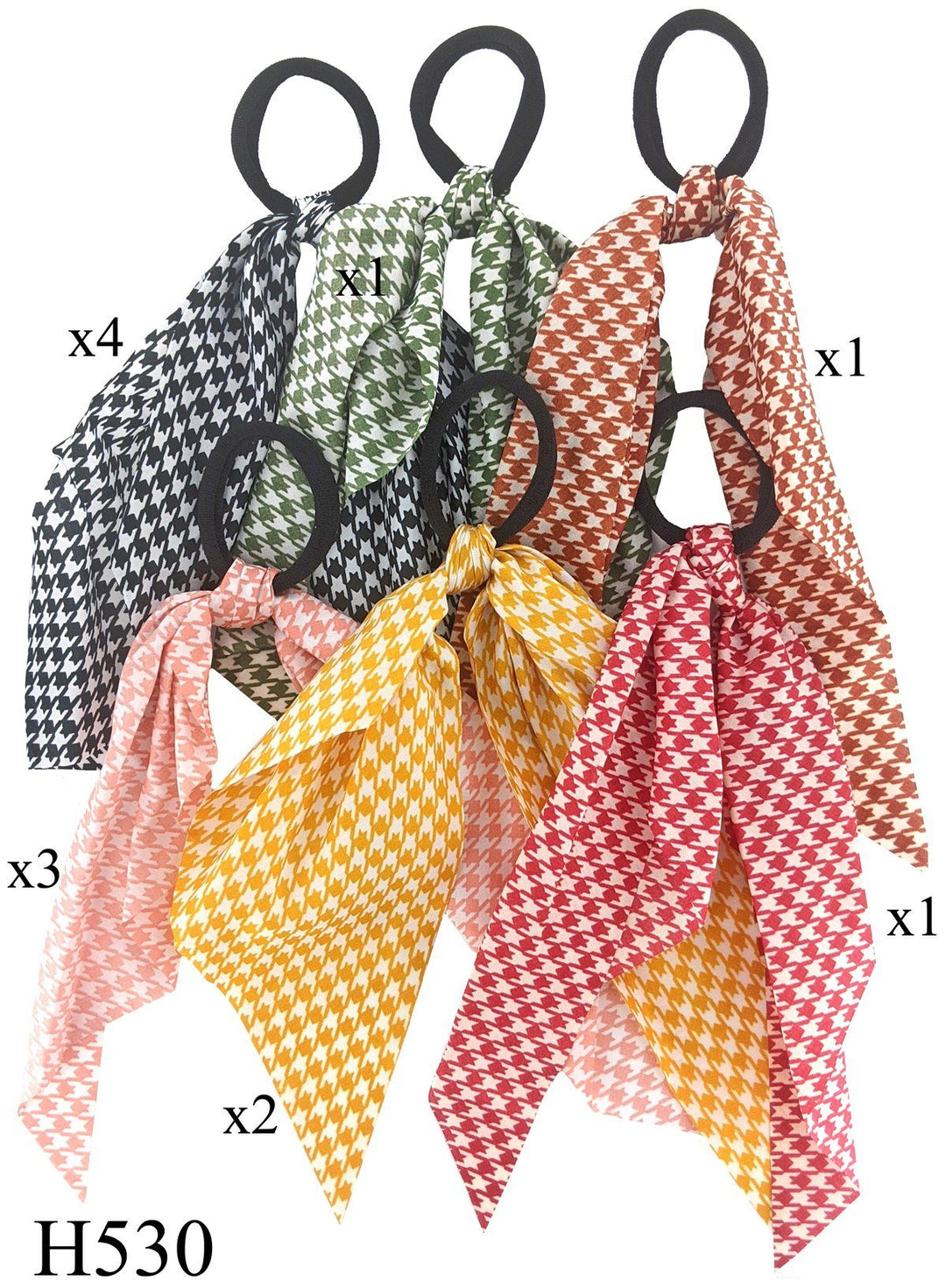 Multiple Color Scrunchie Scarf (Adjustable)