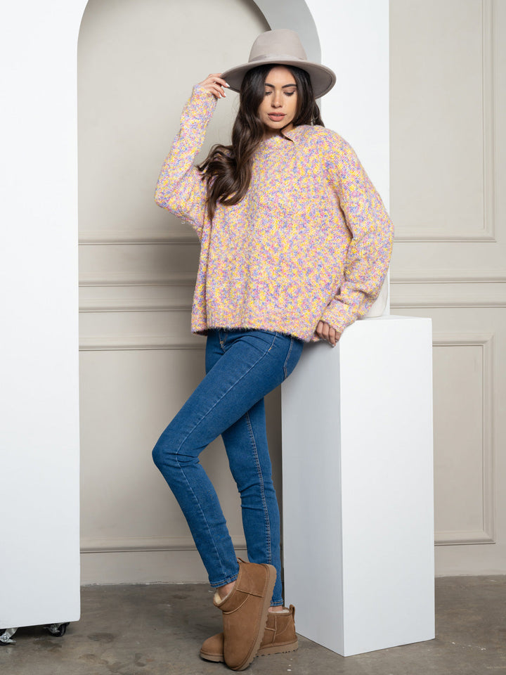 WOMEN'S LONG SLEEVE SWEATER