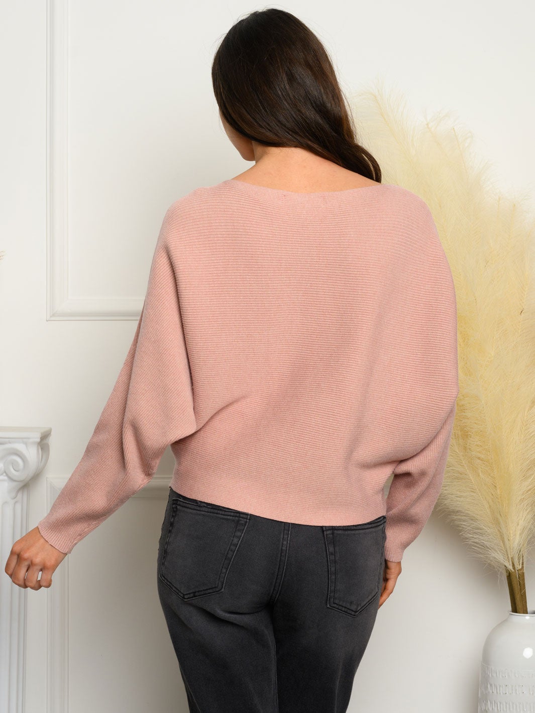 WOMEN'S LONG SLEEVE LOOSE FIT TOP